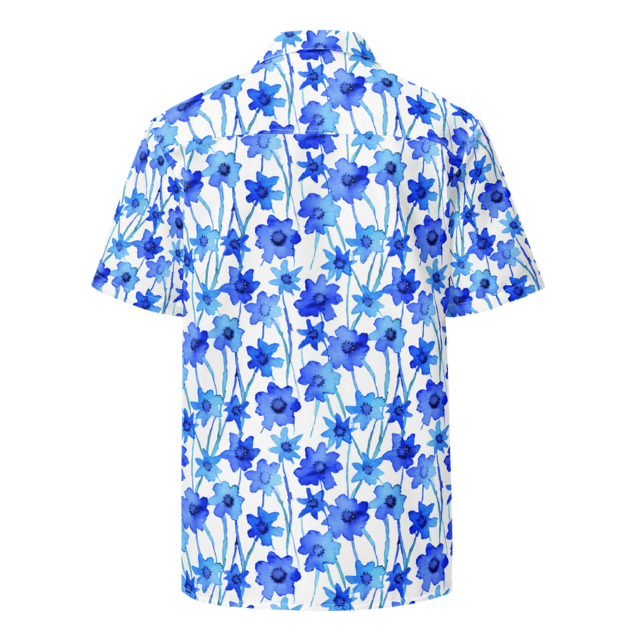Blue Borage Hawaiian Shirt product image (2)