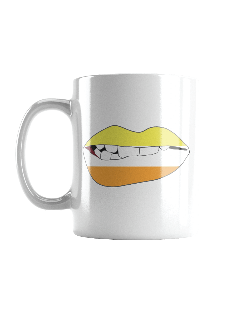 Maverique Pride Flag Biting Lips Mug product image (6)