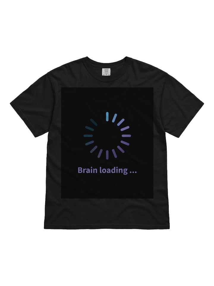 "Brain Loading..." Funny T-Shirt – Tech Humor Tee for Men & Women | Introvert, Programmer, Student Gift Idea product image (1)