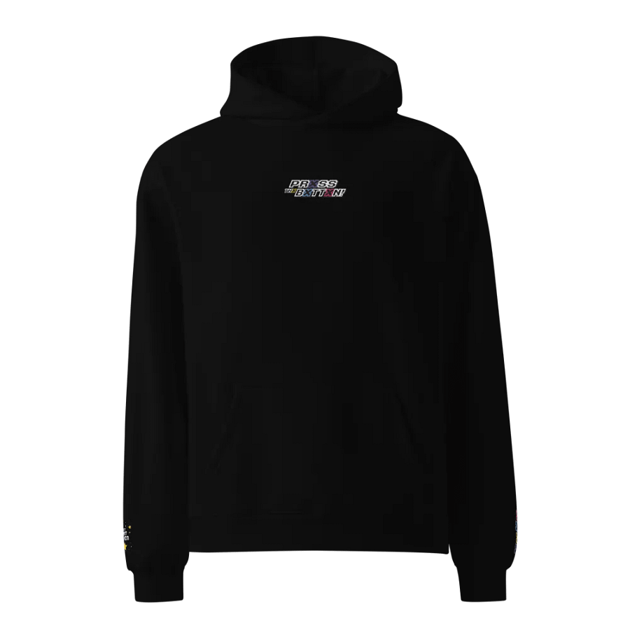 Prxss Thx Bxttxn! Premium Hoodie product image (1)