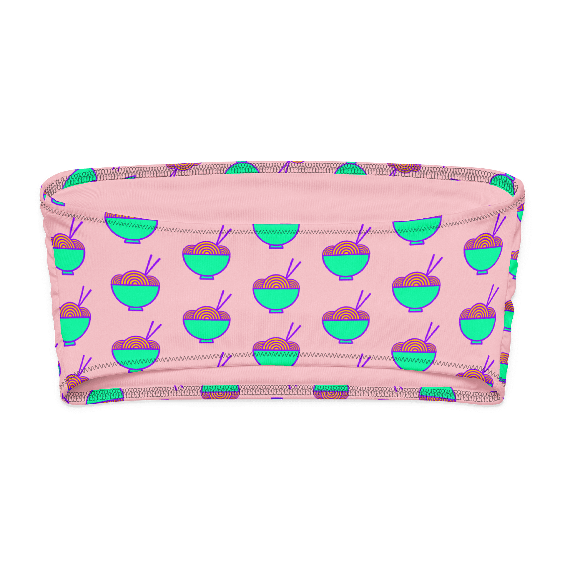 Noodle Crew Bikini Top! (Pink) product image (7)