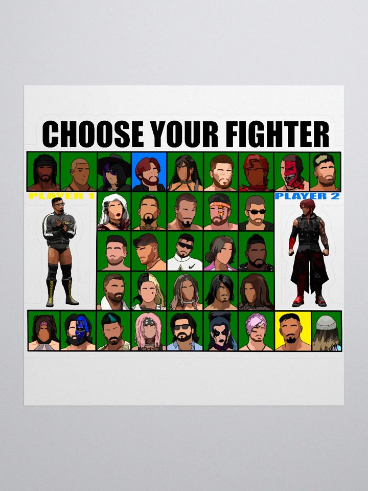 PEPW Choose Your Fighter Almir x Connor Sticker product image (1)