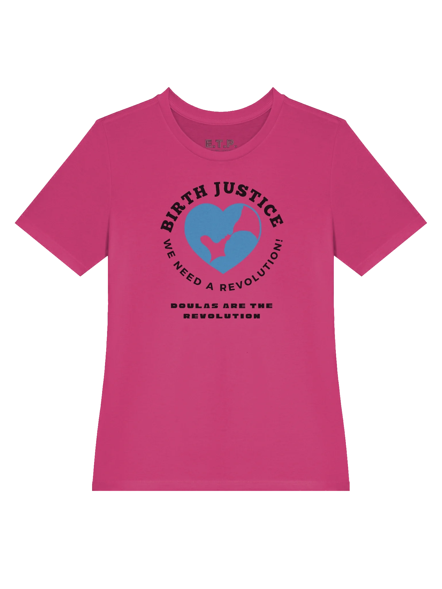 Birth Justice [Blue Heart] - Women's Relaxed T-Shirt product image (17)