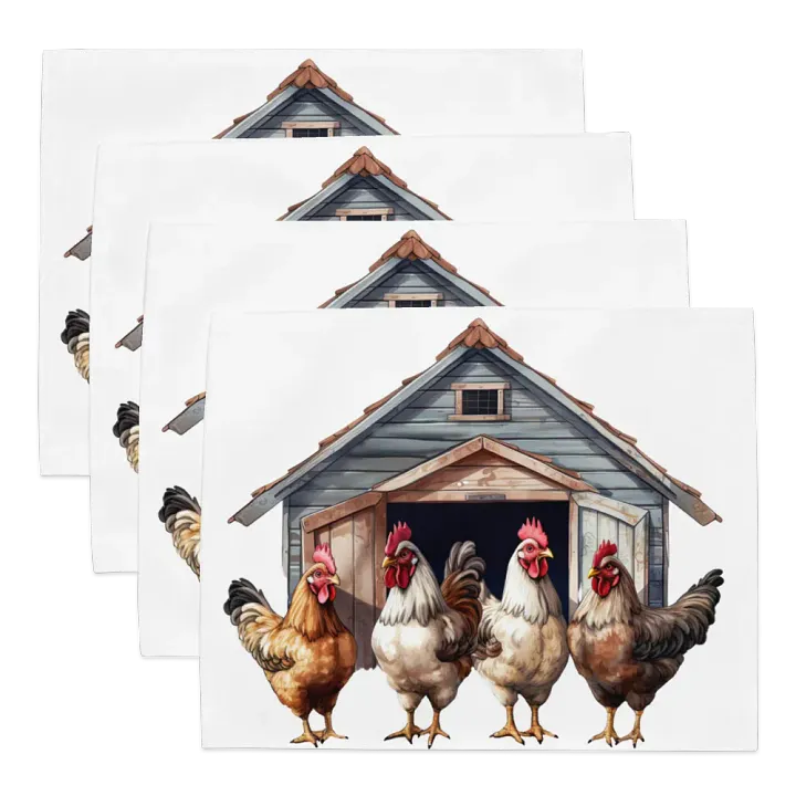 Charming Chickens Placemat Set (4) product image (2)