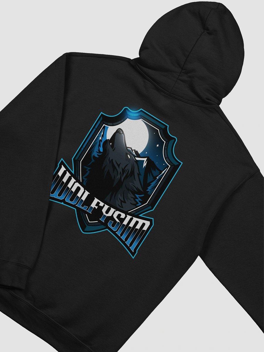 WolfySim Hoodie Logo Front and Back product image (4)