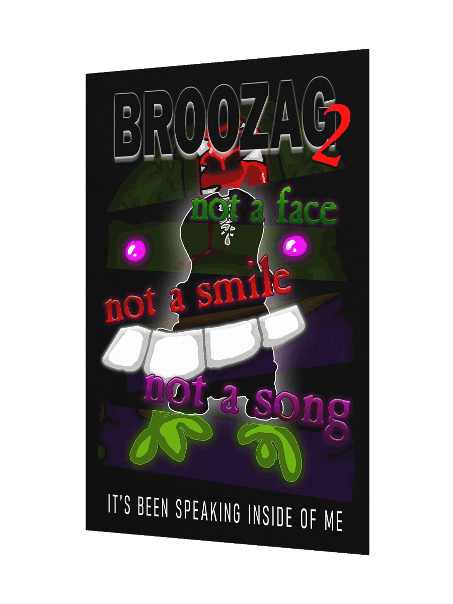 Broozag 2: Not A Face, Not A Smile, Not A Song product image (7)