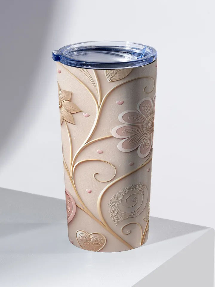 Cherished Blooms 20oz Stainless Steel Tumbler product image (2)