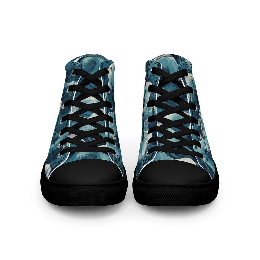Retro Wave Women's High Top Sneakers product image (3)