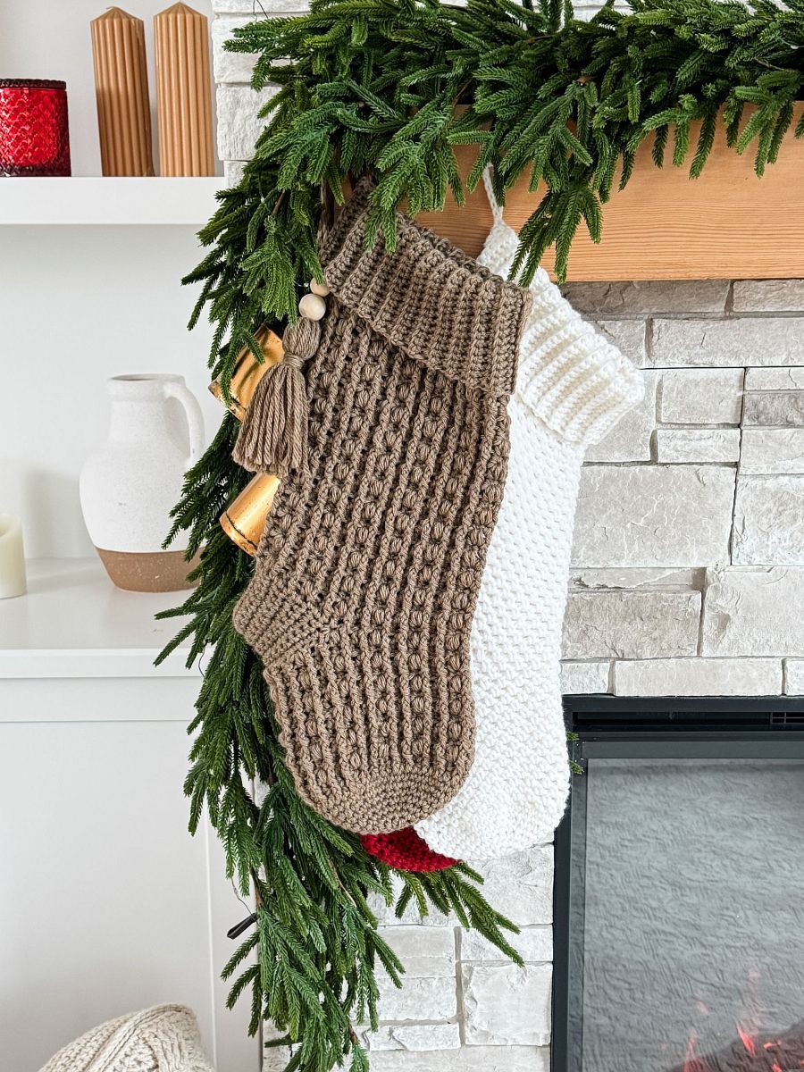 Snuggle Season Stocking Crochet Pattern product image (2)