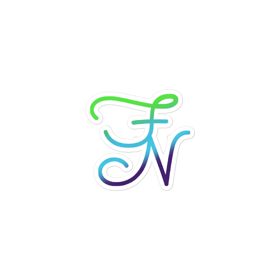 Feral Nyx - Initials Magnet product image (1)