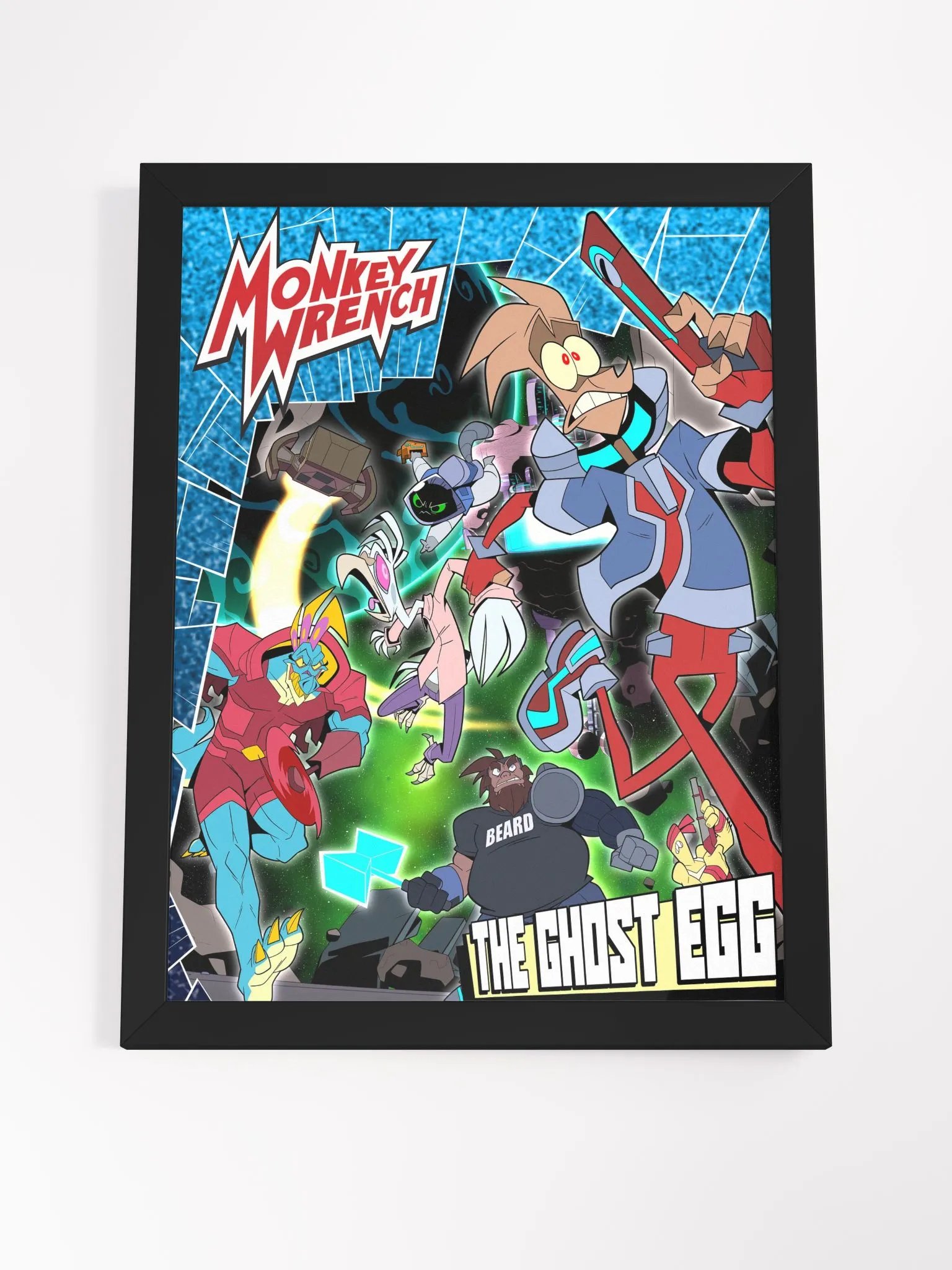 Monkey Wrench - Ghost Egg Framed Poster product image (4)