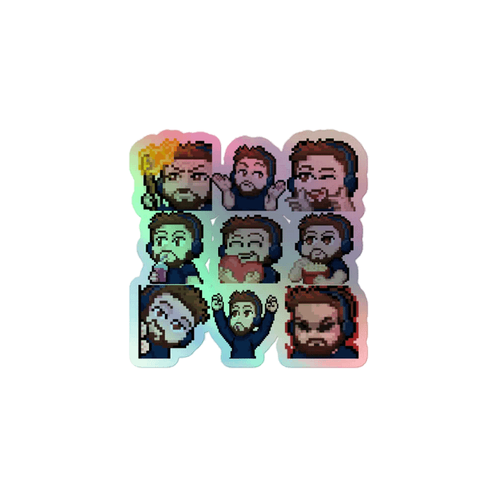 #TeamDunc Collection Holo Sticker product image (1)