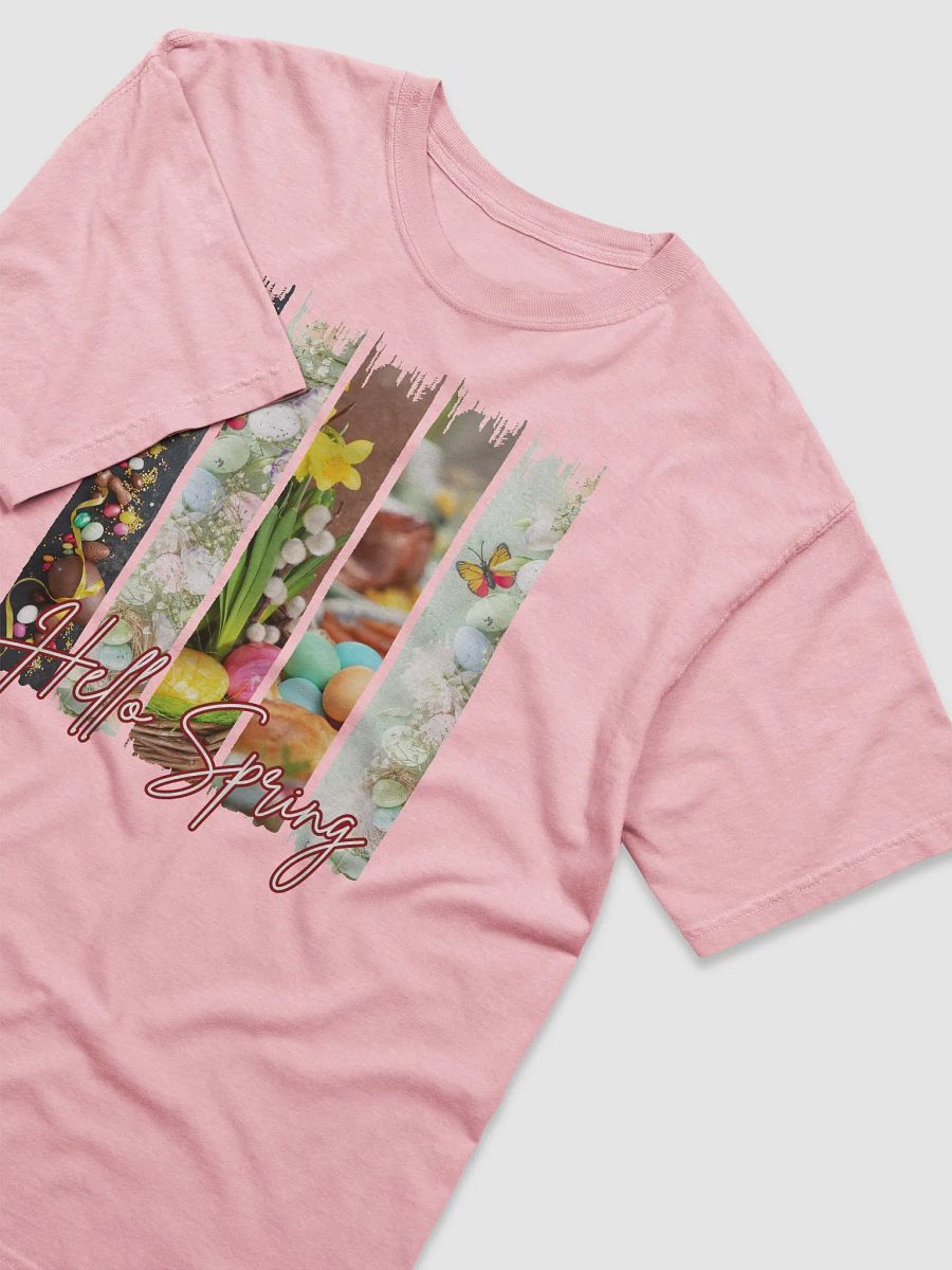 Hello Spring Brush Stroke Style Comfort Colors T-shirt product image (3)