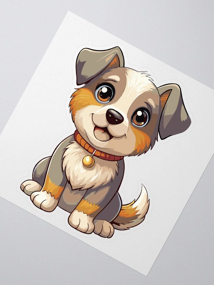Cute Cartoon Dog 6 , Sticker product image (6)