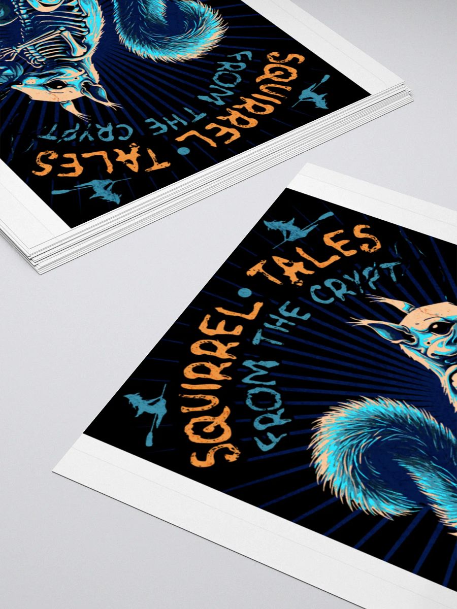 Squirrel Tales from the Crypt Kiss Cut Stickers product image (10)
