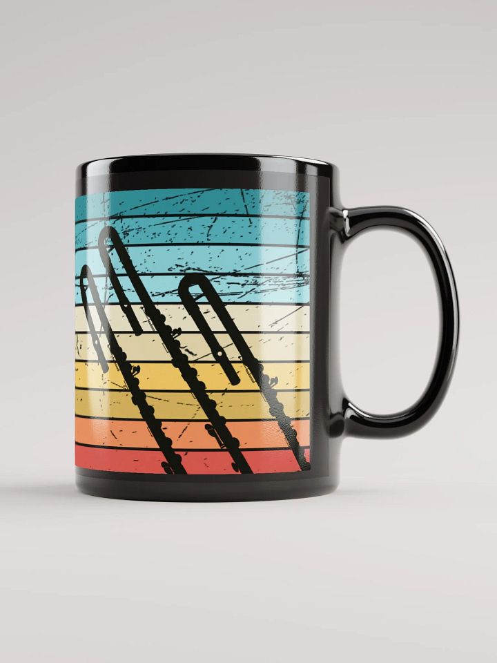 Retro Abstract Flute Mug - Bass product image (1)