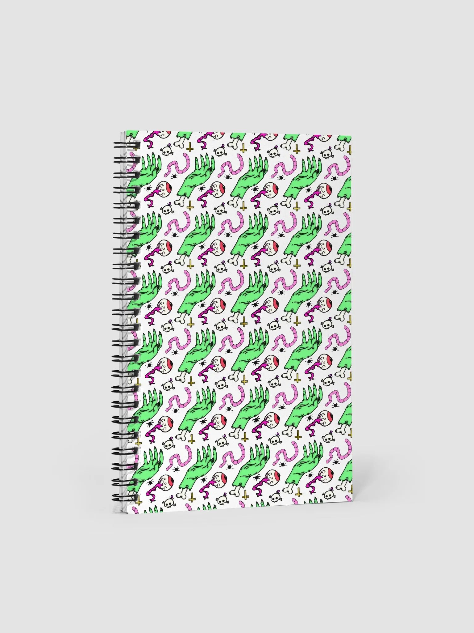 Zombie Spiral Bound Notebook product image (1)