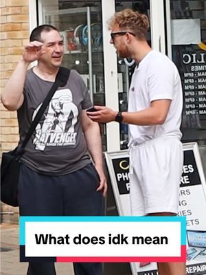 Asking people what idk means 😭 #fyp #foryou #viral #dropouts #prank 