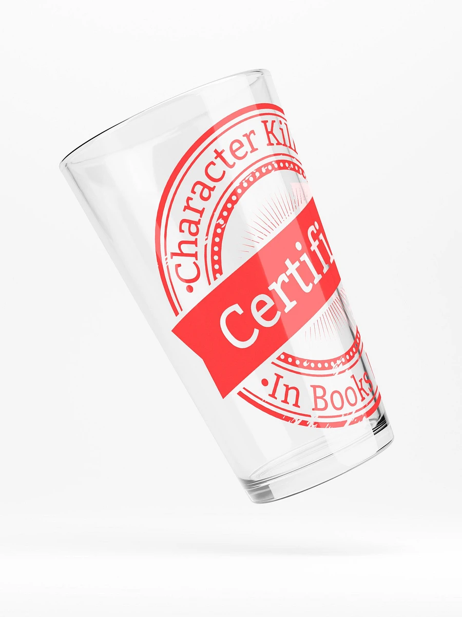 Certified Character Killer Shaker Pint Glass product image (4)
