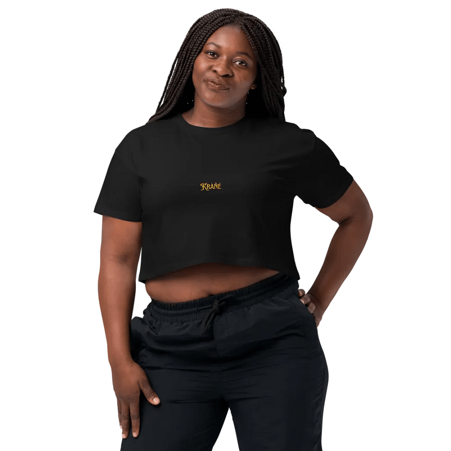 Golden Krane Women's Premium Crop Top product image (2)