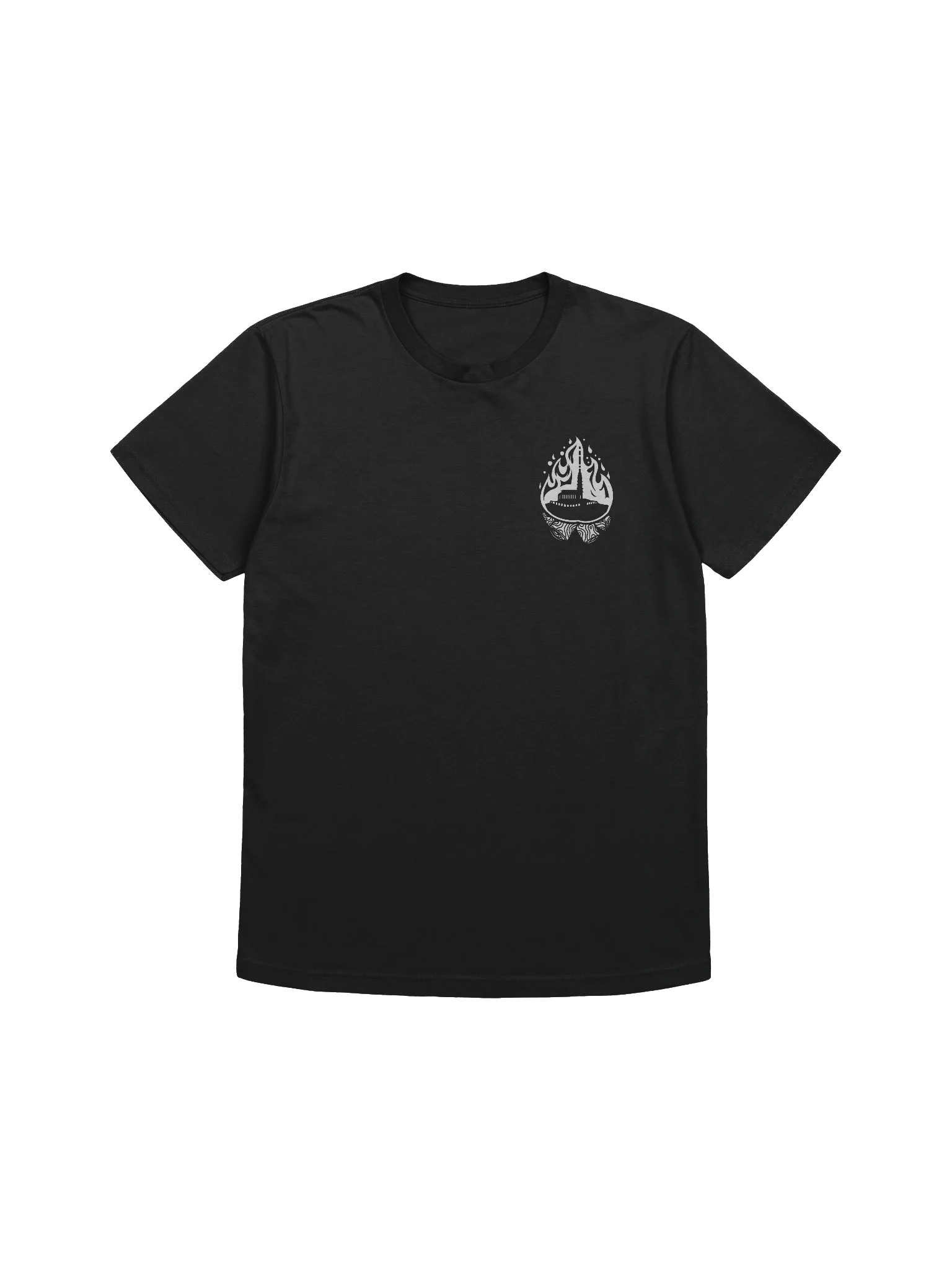 FIRESIDE II T-Shirt (Black) product image (3)