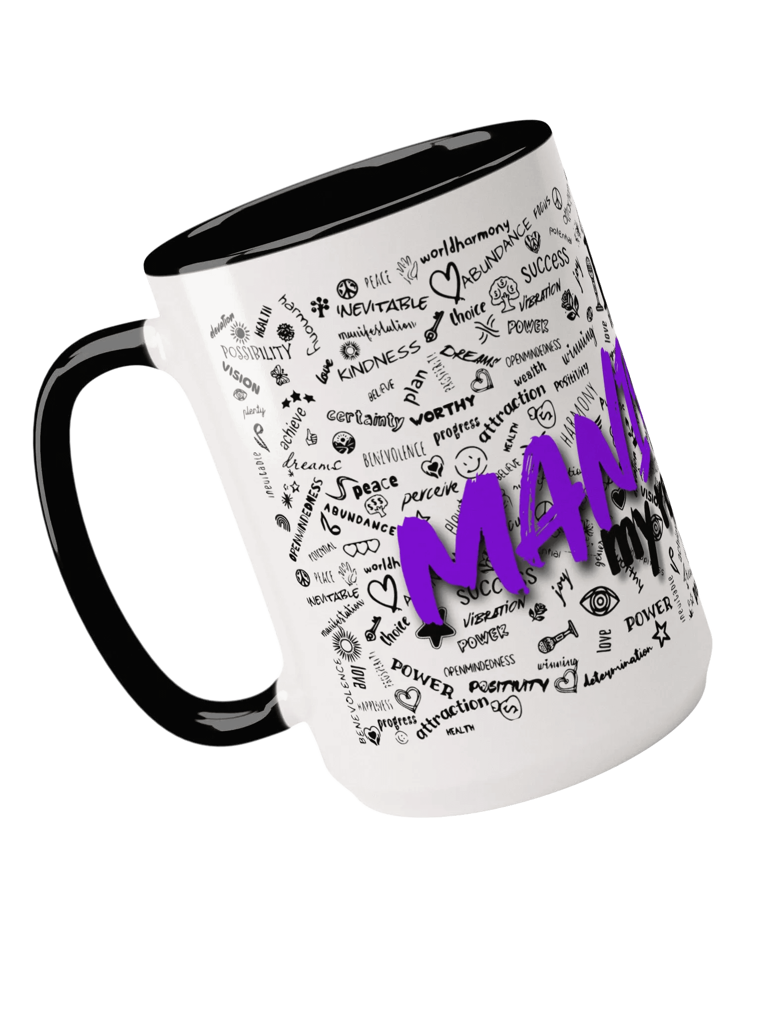 Manifest Your Reality Mug, Purple product image (2)