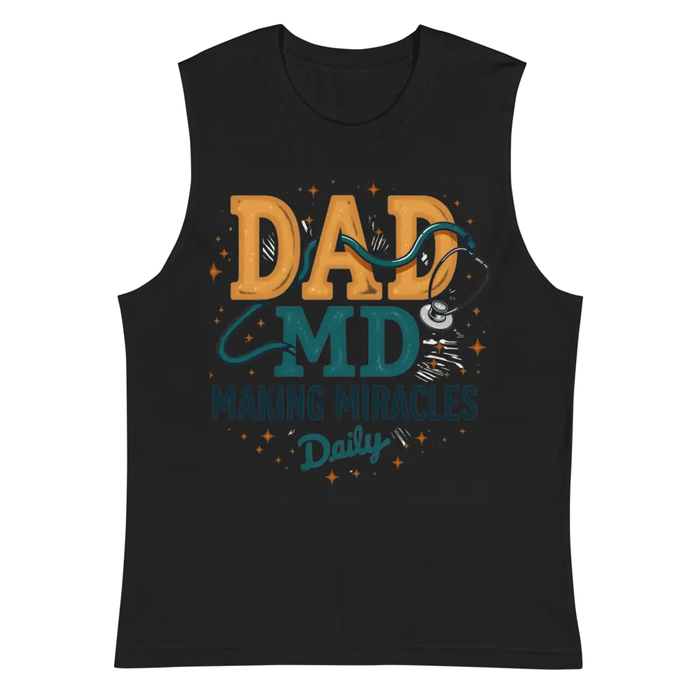 DAD MD Making Miracles Daily Muscle Tank product image (3)