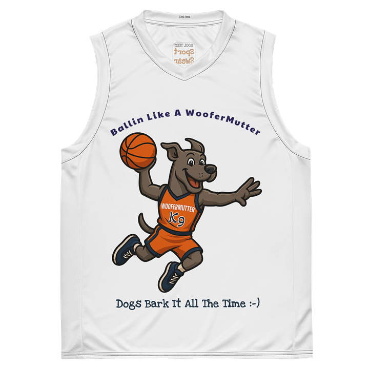 Great Dane Unisex Basketball Jersey product image (1)