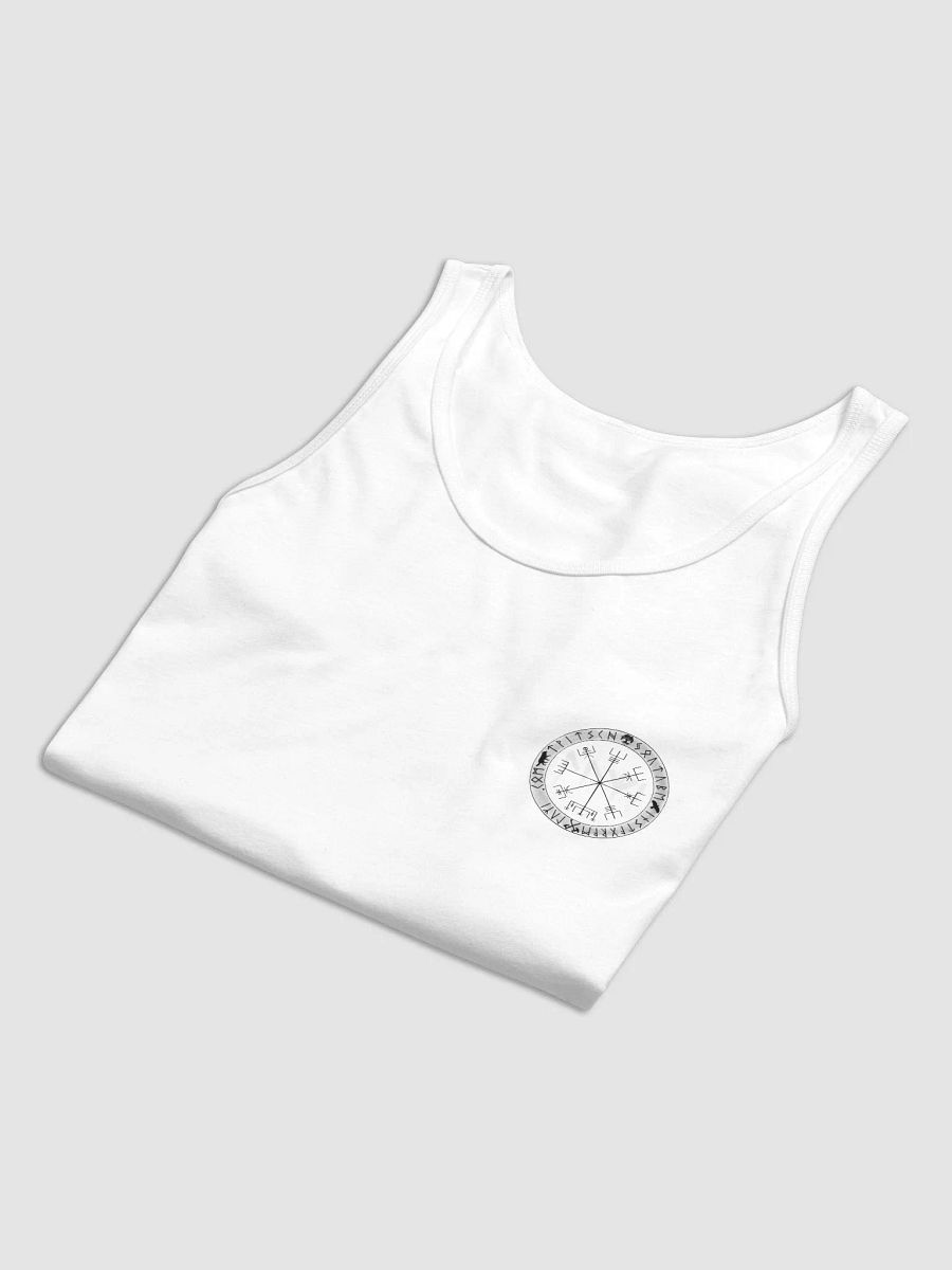 Nordische Runen | Schwarzer Vegvísir | Jersey Tank product image (11)