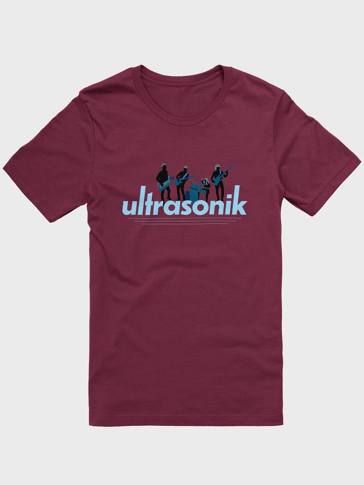 ultrasonik Silhouette Logo Premium T-Shirt (Red) product image (1)