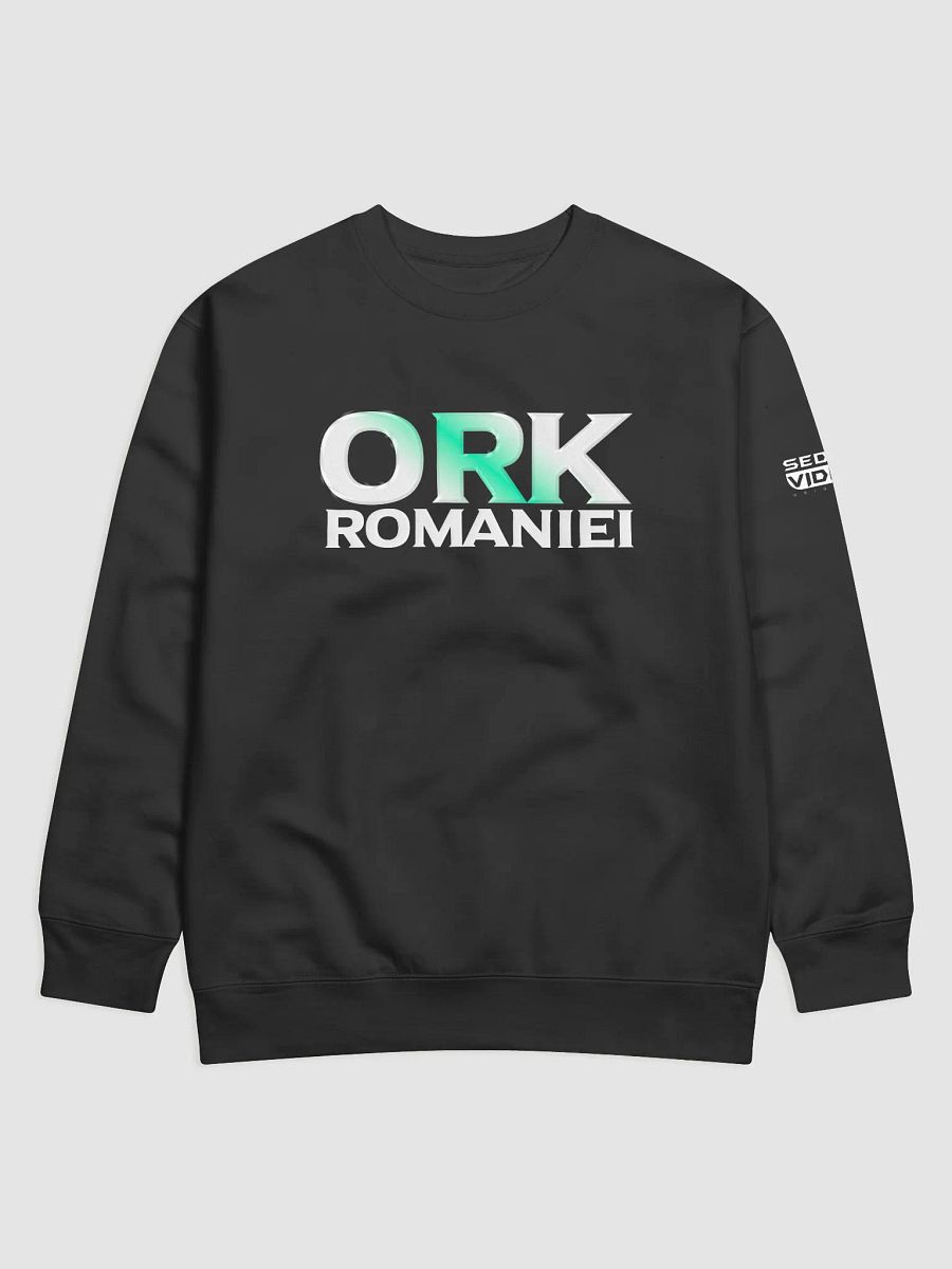 Premium Sweatshirt Black Ork. Romaniei x Alpen product image (1)
