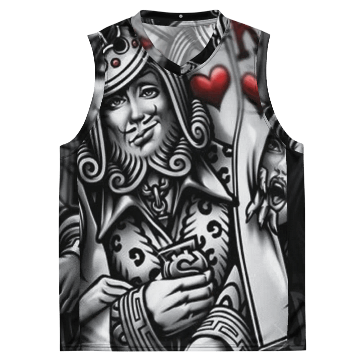 King of Hearts basketball jersey product image (2)
