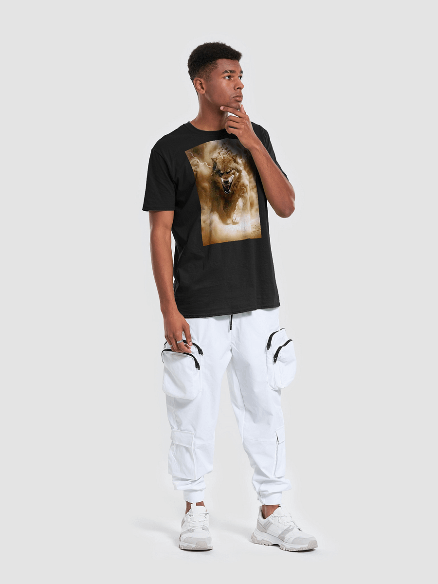 Thunderous Storm Wolf Unisex Tee product image (14)