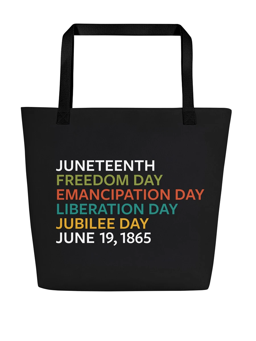Emancipation Day Large Tote Image 2