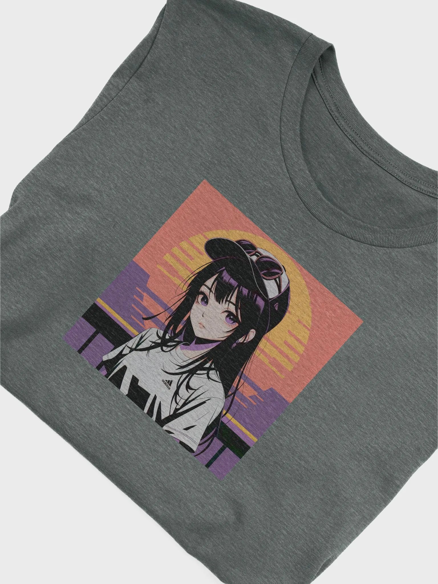 Anime Girl Black Hair T-shirt product image (2)