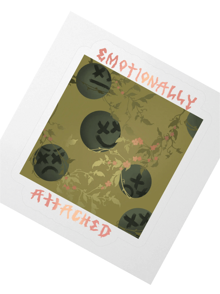 emotionally attached sticker product image (5)