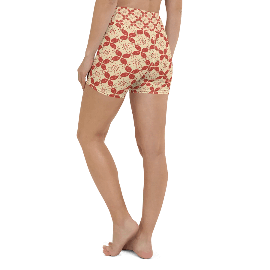 Batik Kawung Yoga Shorts product image (8)
