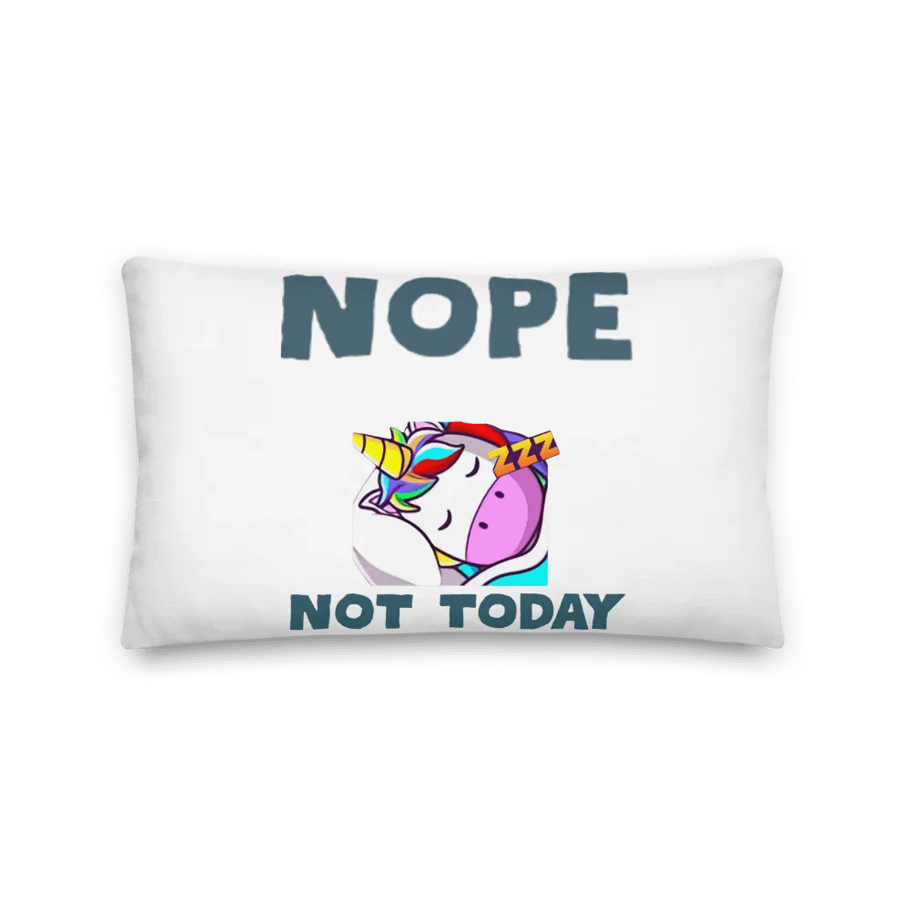NOPE Pillow/Cushion - Print Both Sides product image (1)
