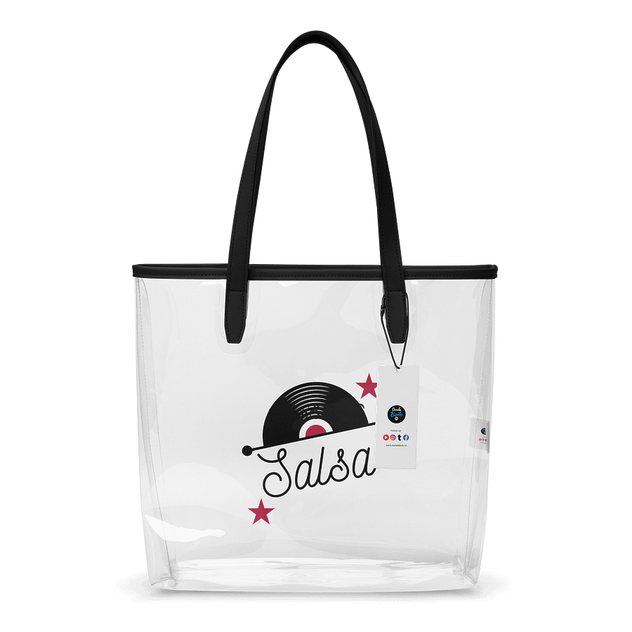Salsa! Plastic Clear Tote Bag product image (1)