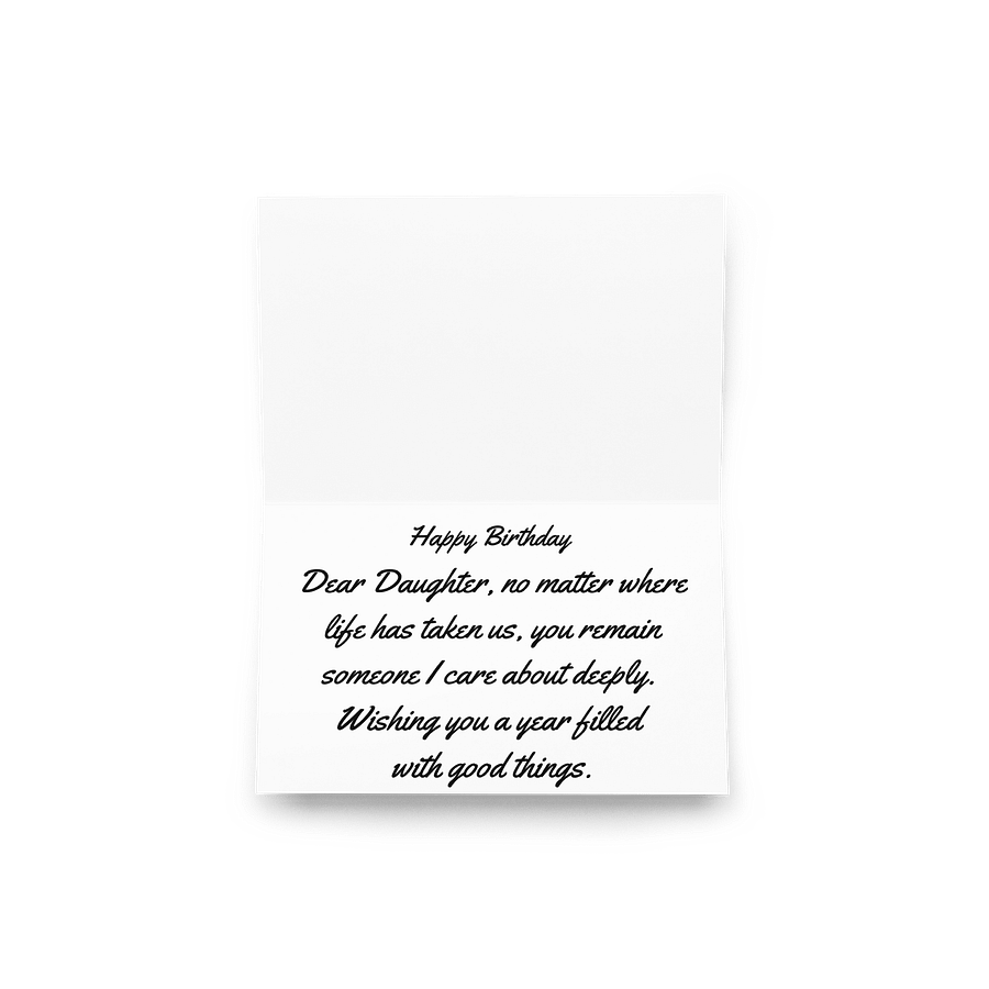 Birthday card - General tone product image (3)