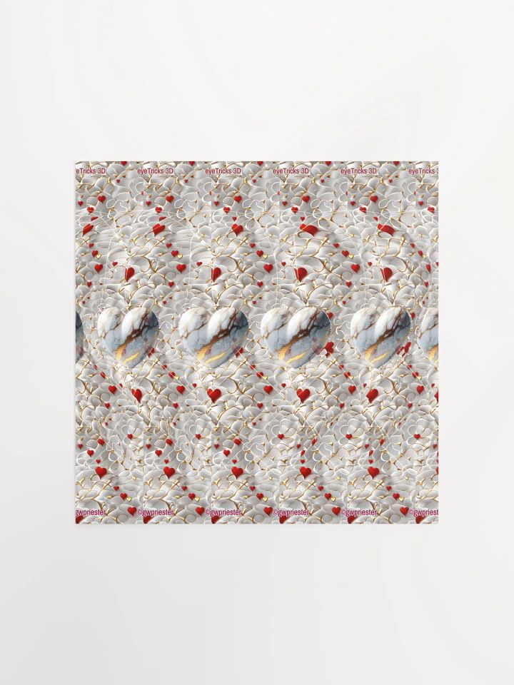 Valentine Heart - 3D Stereogram Poster product image (1)