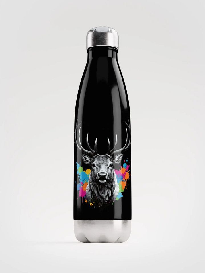 Colorful Elk Water Bottle 17oz product image (1)
