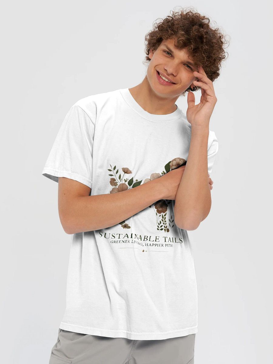 Floral Dog Silhouette: Promoting Sustainable Living product image (5)