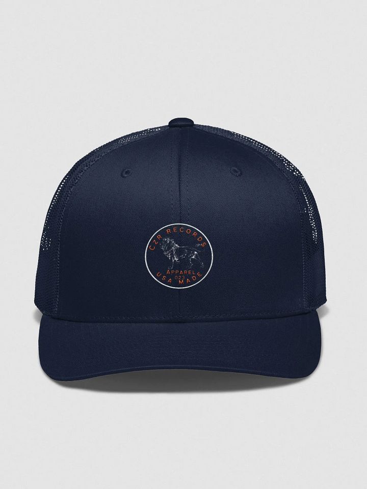 Dime Orange Font Trucker Hat product image (1)