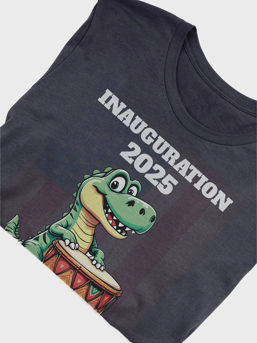 Inauguration 2025 Patriotic Dino Drummer T-Shirt product image (5)