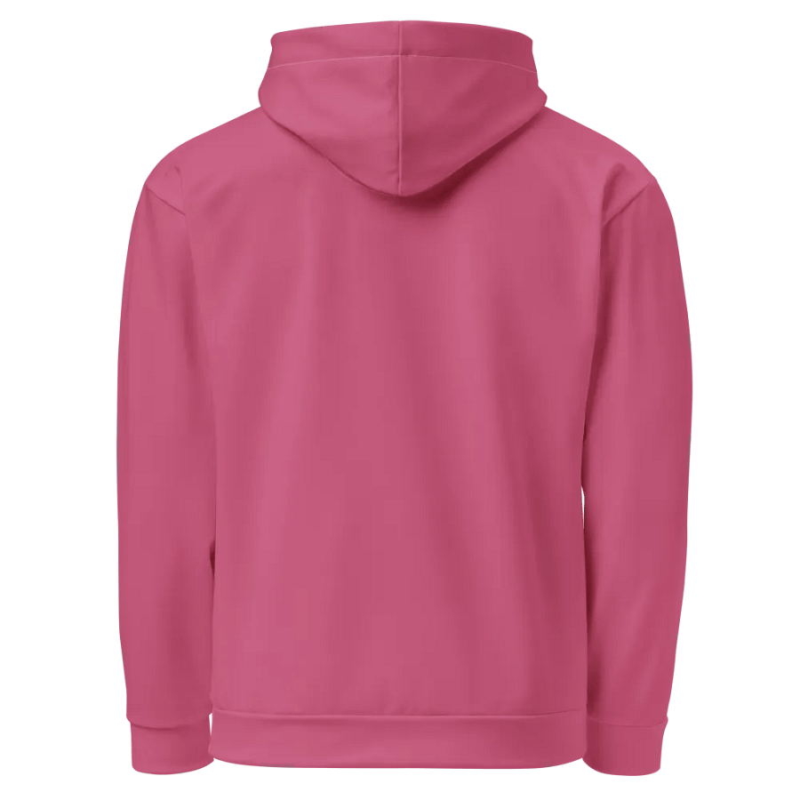 Plain Muted Blush Pink True Summer Unisex Recycled Polyester Heavyweight Premium Hoodie by Treasure Pie product image (5)