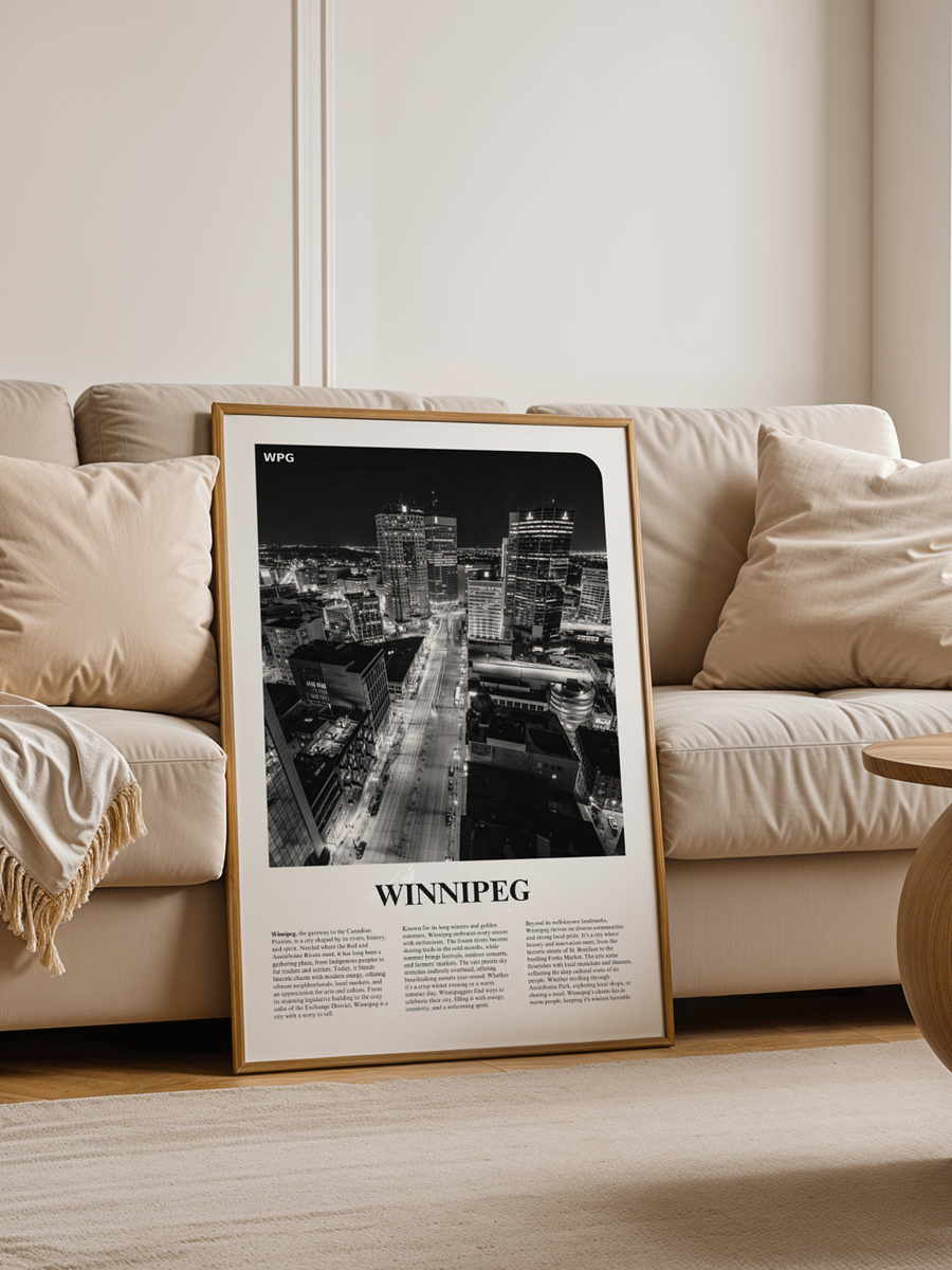 Winnipeg 02 Newspaper Poster product image (4)