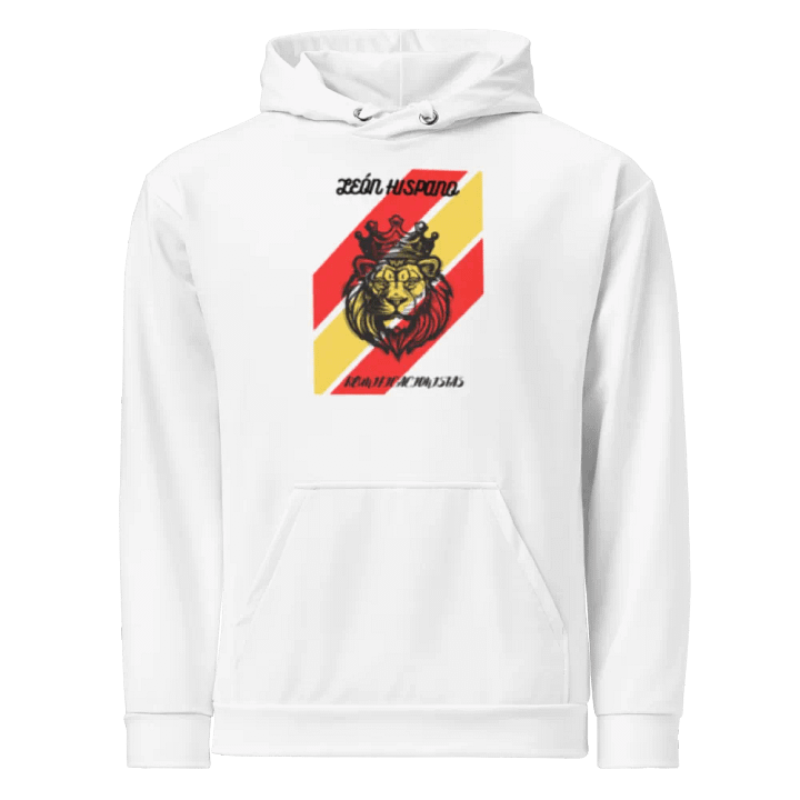 Sudadera Blanca Unisex - León Hispano product image (1)
