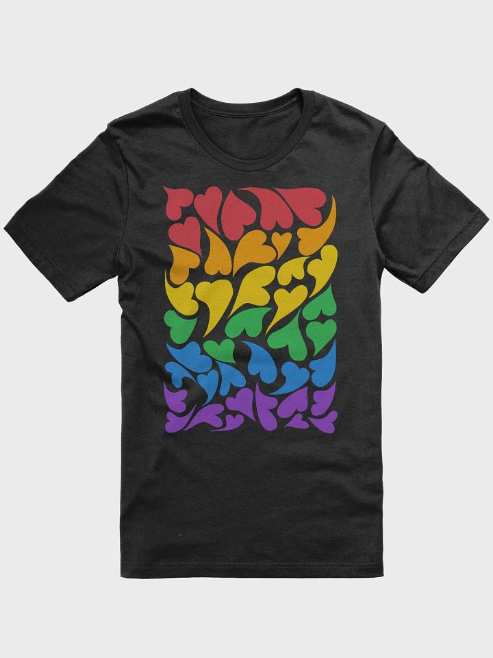 Nestled PRIDE Rainbow T-shirt product image (4)