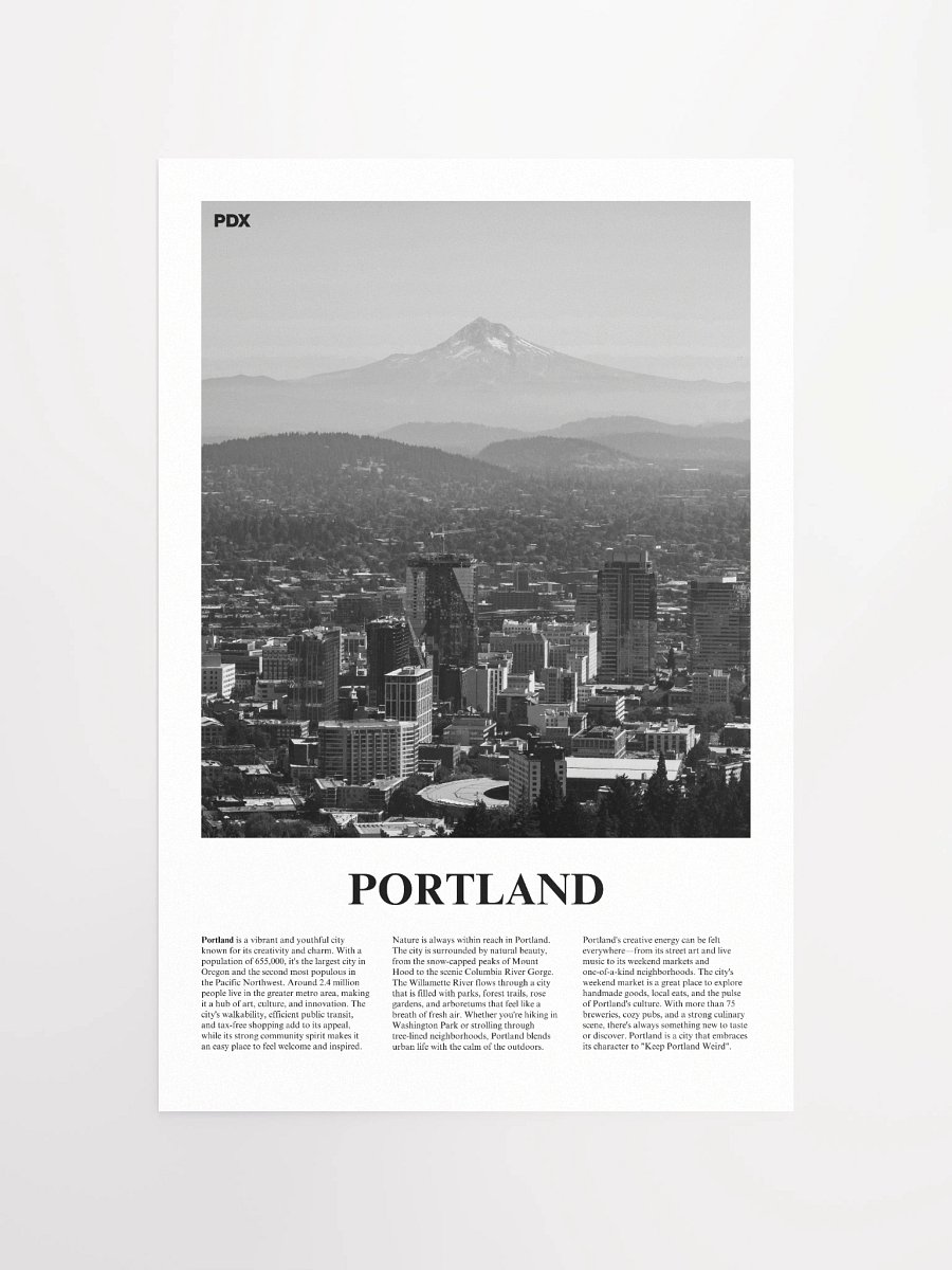 Portland 02 Newspaper Poster product image (5)